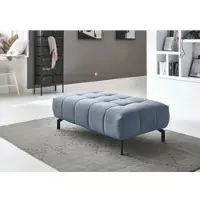 Die Planbar Sitzhocker "MP-IN18022", blau (aqua), B:126cm H:42cm T:76cm, 100% Polyester, Hocker, Sitzhocker