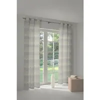 Wirth Vorhang "Benewitz" Gr. 5, grün (lindgrün), B:132cm H:255cm, Jacquard, Baumwolle, Polyester, Gardinen, Vorhang