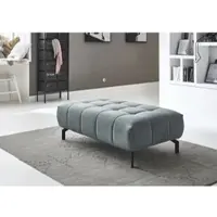 Die Planbar Sitzhocker "MP-IN18022", grau (steel), B:126cm H:42cm T:76cm, 100% Polyester, Hocker, Sitzhocker