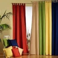 Weckbrodt Vorhang "Sento" Gr. 2, orange (terra), B:125cm H:230cm, Baumwolle, Polyester, Gardinen, Vorhang, Baumwolle, blickdicht, matte Struktur, unifarben, Gardine, Store