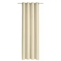 Wirth Vorhang "Dim out" Gr. 3, beige, B:145cm H:220cm, Polyester, Gardinen, Vorhang