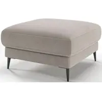 Home affaire Polsterhocker "Downtown", beige (sand), B:80cm H:44cm T:80cm, 95% Polyester, 5% Nylon, Hocker, Polsterhocker, passend zur Serie, auch in Cord