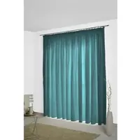 Wirth Vorhang "Neveres" Gr. 2, grün (seegrün), B:135cm H:175cm, Jacquard, Baumwolle, Gardinen, Vorhang