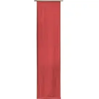 Wirth Schiebegardine "Newbury" Gr. 2, rot, B:57cm H:175cm, Jacquard, Baumwolle, Polyester, Gardinen, Schiebegardine, Ohne Befestigungszubehör, Breite: 57 cm