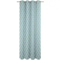Adam Audio Vorhang ADAM "Maroccan Shiraz" Gr. 3, blau (türkis), B:145cm H:225cm, Jacquard, Baumwolle (Bio-Baumwolle), Gardinen, Vorhang, aus 100% Bio-Baumwolle