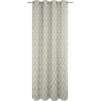 Adam Audio Vorhang ADAM "Maroccan Shiraz Light" Gr. 2, grau (hellgrau), B:145cm H:175cm, Jacquard, Baumwolle (Bio-Baumwolle), Gardinen, Vorhang, aus 100% Bio-Baumwolle