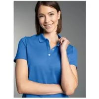 Trigema Poloshirt "Poloshirt", Damen, Gr. XXL, electric, blau, Piqué, 100% Baumwolle, Basic, ohne Ausschnitt, Shirts Poloshirt