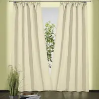 Weckbrodt Vorhang "Sento" Gr. 4, beige (natur), B:135cm H:245cm, Baumwolle, Polyester, Gardinen, Vorhang, Baumwolle, blickdicht, matte Struktur, unifarben, Gardine, Store