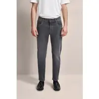 Bugatti 5-Pocket-Jeans , Herren, Gr. 42, Länge 34, grau (dunkelgrau), 88% Baumwolle, 10% Polyester, 2% Elasthan, Jeans 5-Pocket-Jeans, mit dezenter Waschung