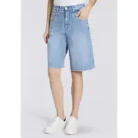 Herrlicher Jeansbermudas "Brooke Bermuda Denim" mit weitem Bein
