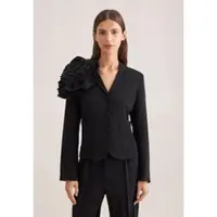 Seidensticker Jackenblazer , Damen, Gr. 38, schwarz, 99% Viskose, 1% Elasthan, unifarben, Blazer Jackenblazer
