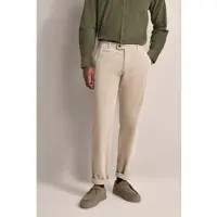Bugatti Cordhose , Herren, Gr. 42, Länge 30, beige (ecru), 95% Baumwolle, 4% Polyester, 1% Elasthan, unifarben, slim fit, Hosen Cordhose, aus elastischer Baumwolle