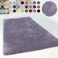 Esprit Hochflor-Teppich "Relaxx ESP-4150" Gr. 6, lila (violett), B:200cm H:25mm L:290cm, Kunstfaser, Teppiche, Hochflor-Teppich, Wohnzimmer, sehr große Farbauswahl, weicher dichter Hochflor