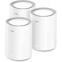 Cudy M3600, Weiß, Intern, Mesh-System, Status, System, 270 m², Dual-Band (2,4 GHz/5 GHz)