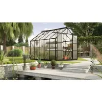 Vitavia Gewächshaus "Uranus 8300", schwarz, B:254cm T:317cm, Gewächshäuser, Gewächshaus