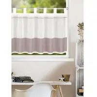 Homing Panneaux "Cintia" Gr. 1, rot (bordeaux), B:140cm H:45cm, Polyester, Gardinen, Panneaux, Fertigschal