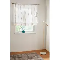 Otto Home Raffrollo "Dimona" Gr. 4, beige (creme, schoko), B:100cm H:140cm, Voile, Obermaterial: 100% Polyester, Raffrollos, Raffrollo, Transparent, Voile, Polyester, Wellen, Topseller