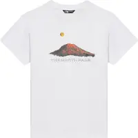 The North Face - Boy's Mountain Night Relaxed S/S Tee - T-Shirt Gr XS weiß