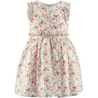 Happy girls Sommerkleid "Mädchenkleid", Mädchen, Gr. 116, EURO-Größen, bunt (rose), Stoff, 100% Viskose, normal, Kleider Sommerkleid