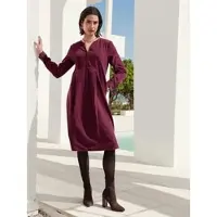Peter Hahn Cord-Kleid pink