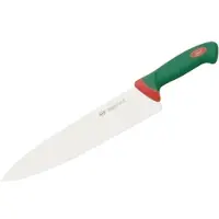 Sanelli Kochmesser, grüner Griff, Küchenmesser mit Edelstahlklinge, Klingenlänge: 20 cm