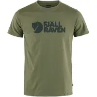 Fjällräven - Logo - T-Shirt Gr S oliv