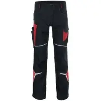 Kübler Hose BODYFORCE schwarz/mittelrot Form 2225 Größe 118