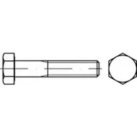 Reyher ISO 4014 - Stahl 10.9 verzinkt - M 14x75 - Sechskantschrauben mit Schaft