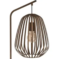 Eglo Stehlampe Espinal, bronze gebürstet, Höhe 170 cm, Metall E27
