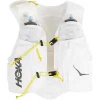 Hoka One One - Trail-Weste 10 l &ndash; Unisex &ndash; Trail Run Vest 10L - Trail Run Vest 10L White - Größe S - Weiß