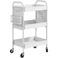 OKWISH Höhenverstellbarer Arbeitsstuhl Chefsessel Drehstuhl mit Lendenwirbelstütze,Computerstuhl Bürodrehstuhl mit Neigungswinkel und Gliederarmlehnen,Beige