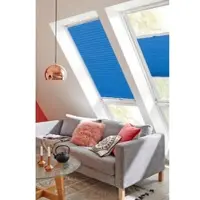 Sunlines Dachfensterplissee "StartUp Style Honeycomb TL" Lichtschutz verspannt mit Führungsschienen