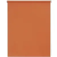 Sunlines Seitenzugrollo "Uni" Gr. 2, orange (terra), B:82cm H:180cm, Baumwolle, Rollos, Seitenzugrollo, 1 Stück, einfarbig