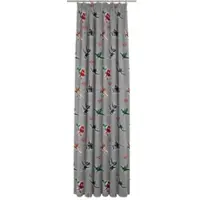 Wirth Vorhang "Planes Lima" Gr. 4, grau (dunkelgrau), B:142cm H:245cm, Satin, Polyester, Gardinen, Vorhang, Disney