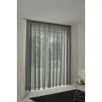 Wirth Vorhang "LORCA" Gr. 2, schwarz, B:132cm H:180cm, Obermaterial: 66% Polyester, 34% Baumwolle, Gardinen, Vorhang