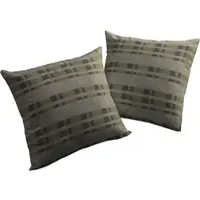 Wirth Dekokissen "Laufenberg" Gr. 3, grün (grün, kariert), B:40cm L:60cm, Baumwolle, Polyester, Dekokissen_Sitzkissen_Kissenhüllen, Dekokissen, Kissenhülle ohne Füllung, 2 Stück
