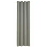 Wirth Vorhang "Dim out" Gr. 3, grau, B:145cm H:220cm, Polyester, Gardinen, Vorhang