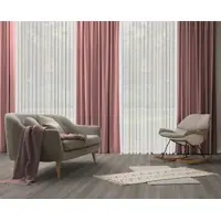 Wirth Vorhang "Dim out" Gr. 3, lila (flieder), B:142cm H:225cm, Jacquard, Polyester, Gardinen, Vorhang
