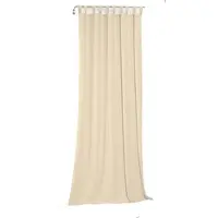 Wirth Vorhang "Newbury" Gr. 4, beige, B:130cm H:225cm, Jacquard, Baumwolle, Polyester, Gardinen, Vorhang