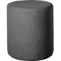 Home affaire Polsterhocker , grau (anthrazit), B:40cm H:50cm T:40cm, Hocker, Polsterhocker