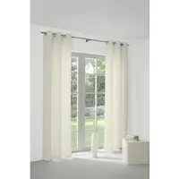 Wirth Vorhang "NEUFAHRN" Gr. 2, beige (creme), B:135cm H:175cm, Jacquard, Polyacryl, Polyester, Gardinen, Vorhang