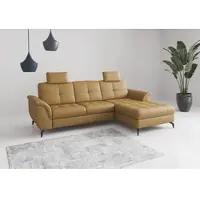 Sit&More Ecksofa SIT & MORE "Zora", braun (curry), B:262cm H:92cm T:164cm, Sofas, Ecksofa