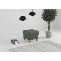 Otto Home Polsterhocker "Glendale", grün (jungle), B:58cm H:48cm T:58cm, 90% Polyester, 10% Polyamid, Hocker, Polsterhocker, mit Stauraum