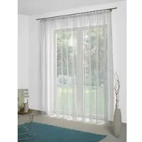 Wirth 1100000002199 "Lizzy" Gr. 4, weiß, B:300cm H:225cm, Polyester, Gardinen, 1100000002199