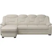 Cotta Ecksofa "Marcus L-Form", beige, B:262cm H:99cm T:162cm, 100% Polyester, Sofas, Ecksofa, wahlweise mit Bettfunktion