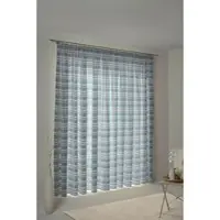 Wirth Vorhang "Laufenberg" Gr. 4, blau, B:132cm H:225cm, Jacquard, Baumwolle, Polyester, Gardinen, Vorhang