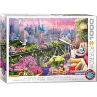 Eurographics Puzzle New York Dachgarten 1000 Teile 68x48cm