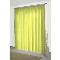 Wirth Vorhang "NEUFAHRN" Gr. 2, grün (limone), B:135cm H:175cm, Jacquard, Polyacryl, Polyester, Gardinen, Vorhang