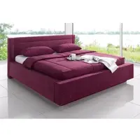 Westfalia Tagesdecke, lila (beere), B:130cm L:220cm, Polyester, SCHLAFKOMFORT, Tagesdecken, Tagesdecke