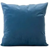 Gozze Dekokissen GÖZZE "California", petrol, unifarben, B:45cm H:10cm L:45cm, Polyester, Dekokissen_Sitzkissen_Kissenhüllen, Dekokissen